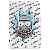RICK EN MORTY™ | Pixelverse Rick Drooling Head Medium Cadeauzakje (Achterkant)