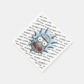 RICK EN MORTY™ | Pixelverse Rick Drooling Head Servet (Hoek)