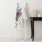 RICK EN MORTY™ | Pixelverse Rick Drooling Head Sherpa Deken (In situ)