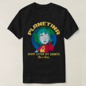 Rick en Morty Planetina Elke litterbit telt Z T-shirt (Design voorkant)