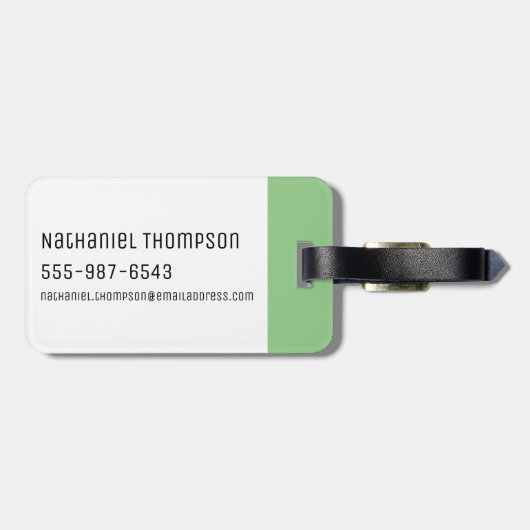 RICK EN MORTY™ | Poortredding Bagagelabel (Achterkant horizontaal)