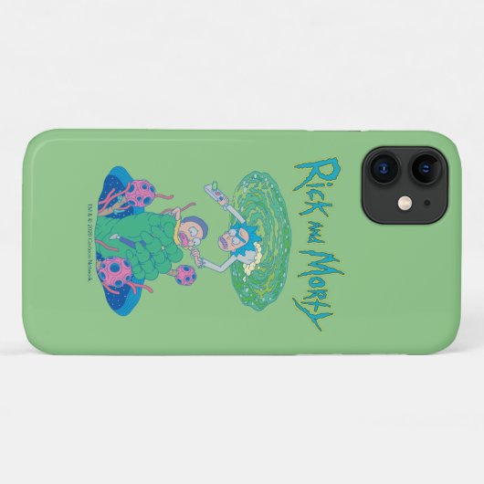 RICK EN MORTY™ | Poortredding Case-Mate iPhone Case (Achterkant (horizontaal))