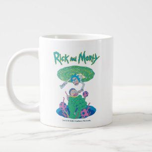 RICK EN MORTY™   Poortredding Grote Koffiekop