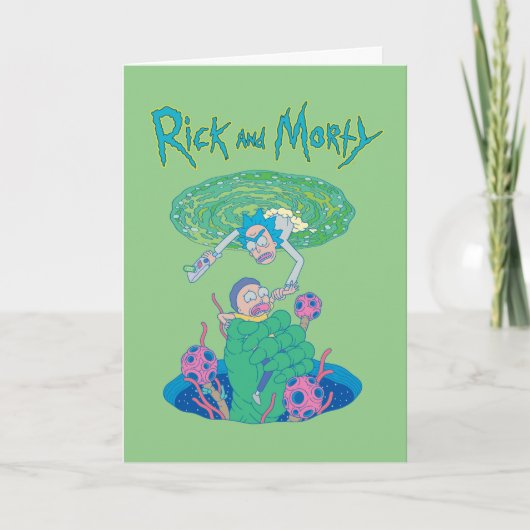RICK EN MORTY™ | Poortredding Kaart (Voorkant)