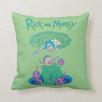 RICK EN MORTY™ | Poortredding Kussen