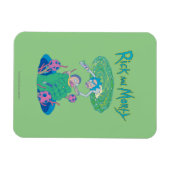 RICK EN MORTY™ | Poortredding Magneet (Horizontaal)