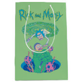 RICK EN MORTY™ | Poortredding Medium Cadeauzakje (Voorkant)