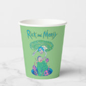RICK EN MORTY™ | Poortredding Papieren Bekers (Voorkant)