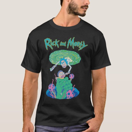 RICK EN MORTY™ | Poortredding T-shirt (Voorkant)