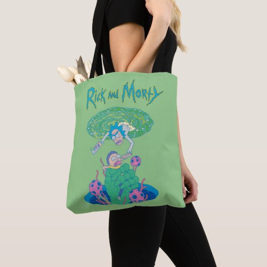 RICK EN MORTY™ | Poortredding Tote Bag (Dichtbij)
