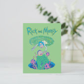 RICK EN MORTY™ | Poortredding Uitnodiging Briefkaart (Staand voorkant)