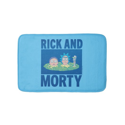 RICK EN MORTY™ | Portaal zoeken Badmat (Voorkant)