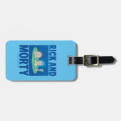 RICK EN MORTY™ | Portaal zoeken Bagagelabel (Voorkant horizontaal)