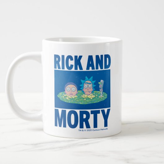 RICK EN MORTY™ | Portaal zoeken Grote Koffiekop (Links)