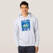 RICK EN MORTY™ | Portaal zoeken Hoodie (Voorkant volledig)