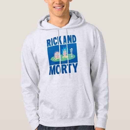 RICK EN MORTY™ | Portaal zoeken Hoodie (Voorkant)