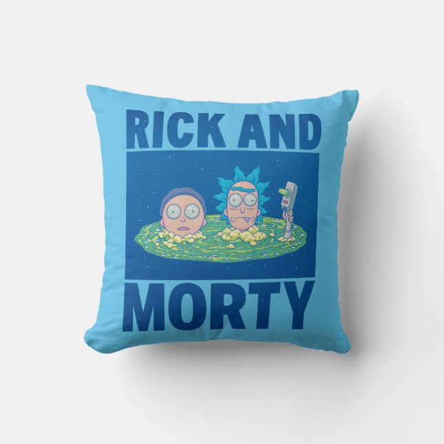 RICK EN MORTY™ | Portaal zoeken Kussen (Voorkant)