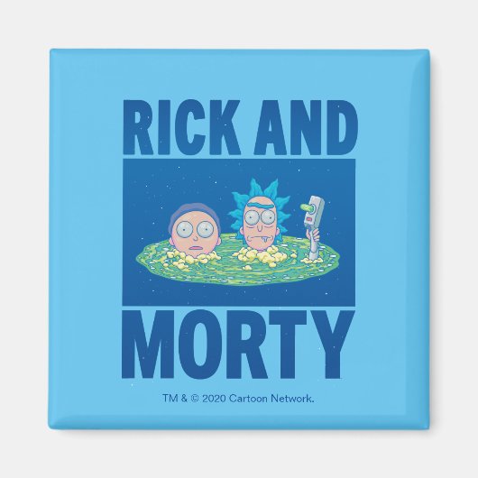 RICK EN MORTY™ | Portaal zoeken Magneet (Voorkant)