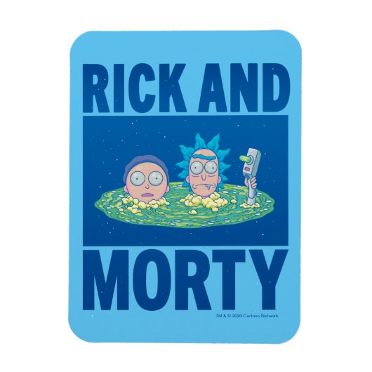 RICK EN MORTY™ | Portaal zoeken Magneet (Verticaal)