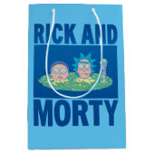 RICK EN MORTY™ | Portaal zoeken Medium Cadeauzakje (Voorkant)