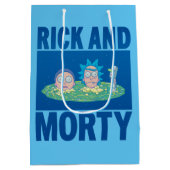 RICK EN MORTY™ | Portaal zoeken Medium Cadeauzakje (Achterkant)