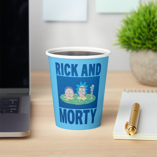 RICK EN MORTY™ | Portaal zoeken Papieren Bekers (Insitu)