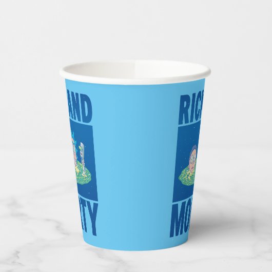 RICK EN MORTY™ | Portaal zoeken Papieren Bekers (Links)