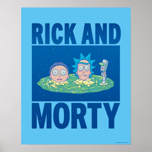 RICK EN MORTY™ | Portaal zoeken Poster (Voorkant)