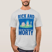 RICK EN MORTY™ | Portaal zoeken T-shirt (Voorkant)