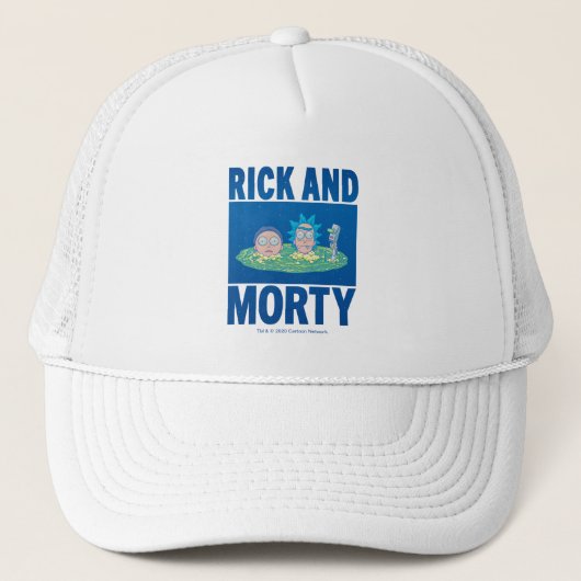 RICK EN MORTY™ | Portaal zoeken Trucker Pet (Voorkant)