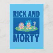 RICK EN MORTY™ | Portaal zoeken Uitnodiging Briefkaart (Voorkant)