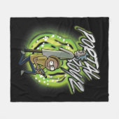 Rick en Morty - Portal Boyz Fleece Deken (Voorkant (Horizontaal))