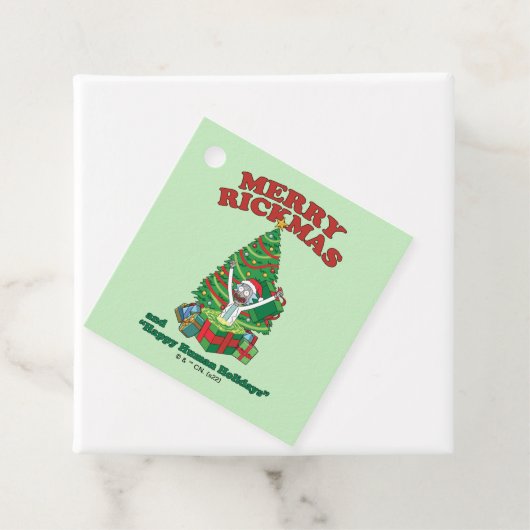 Rick en Morty | Portal Rick Merry Rickmas Bedankjes Labels (In situ)