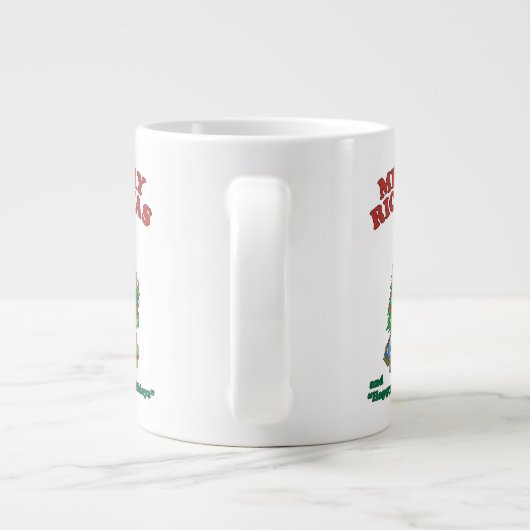 Rick en Morty | Portal Rick Merry Rickmas Grote Koffiekop (Achterkant)