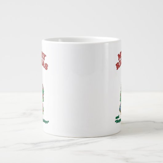 Rick en Morty | Portal Rick Merry Rickmas Grote Koffiekop (Voorkant)