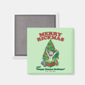 Rick en Morty | Portal Rick Merry Rickmas Magneet (Voorkant / Achterkant)