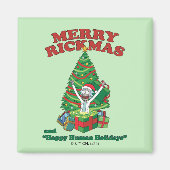 Rick en Morty | Portal Rick Merry Rickmas Magneet (Voorkant)