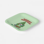 Rick en Morty | Portal Rick Merry Rickmas Papieren Bordje (Gebogen)