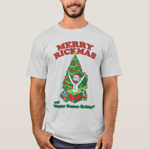 Rick en Morty   Portal Rick Merry Rickmas T-shirt