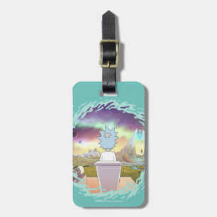 RICK EN MORTY™   Privé-plaats van Rick Bagagelabel