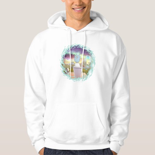 RICK EN MORTY™ | Privé-plaats van Rick Hoodie (Voorkant)