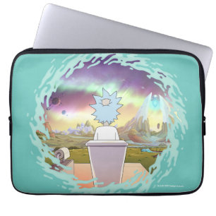RICK EN MORTY™   Privé-plaats van Rick Laptop Sleeve