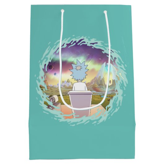 RICK EN MORTY™ | Privé-plaats van Rick Medium Cadeauzakje (Achterkant)