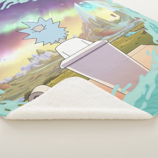 RICK EN MORTY™ | Privé-plaats van Rick Sherpa Deken (3/4)