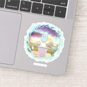 RICK EN MORTY™ Privé-plaats van Rick Sticker
