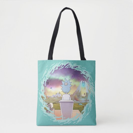 RICK EN MORTY™ | Privé-plaats van Rick Tote Bag (Voorkant)