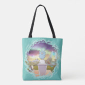 RICK EN MORTY™ | Privé-plaats van Rick Tote Bag (Achterkant)