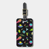 RICK EN MORTY™ | Psychedelic Season 3 Patroon Bagagelabel (Voorkant verticaal)