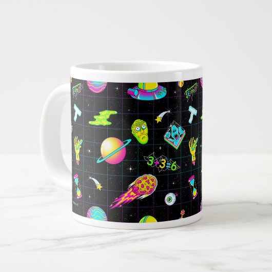 RICK EN MORTY™ | Psychedelic Season 3 Patroon Grote Koffiekop (Links)