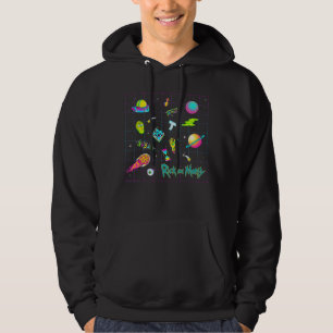 RICK EN MORTY™   Psychedelic Season 3 Patroon Hoodie